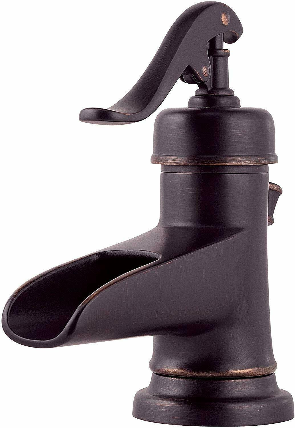 Pfister LG42-YP0Y Ashfield Single Control Bathroom Faucet Tuscan Bronze