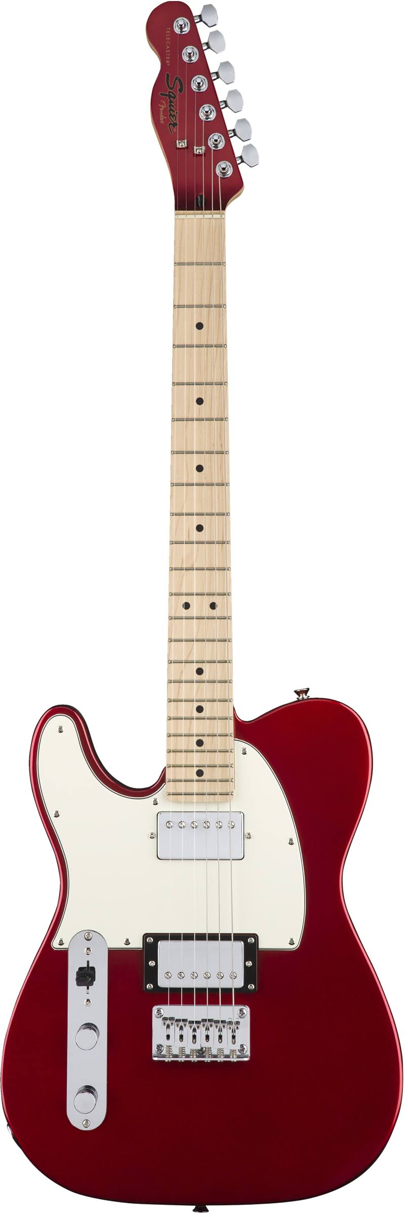 Squier Contemporary Telecaster HH Left-Handed Dark Metallic Red