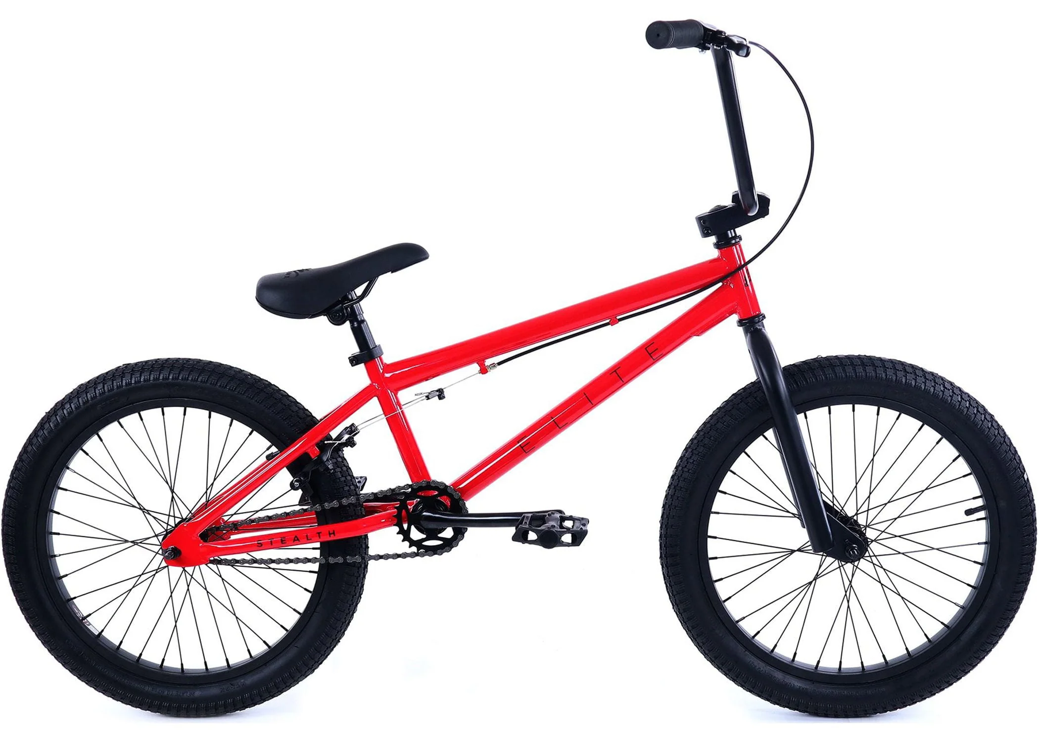 Elite 20” BMX Bicycle The Stealth Freestyle Bike New 2019 (White)