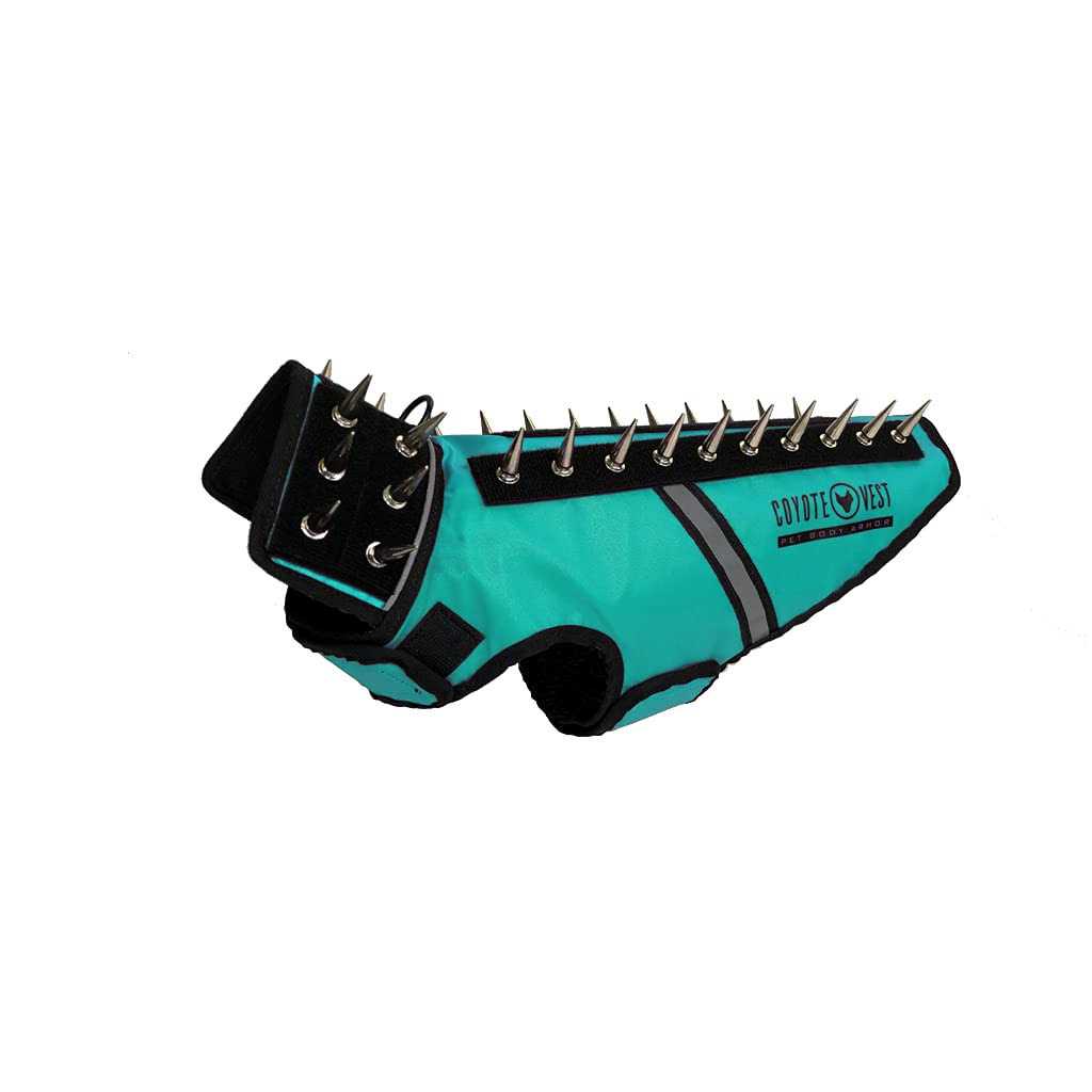 CoyoteVest SpikeVest Dog Harness Vest Reflective Dog Accessories with Spikes to Shield Your Pet from Raptor and Animal Attacks - Pet Supplies online store
