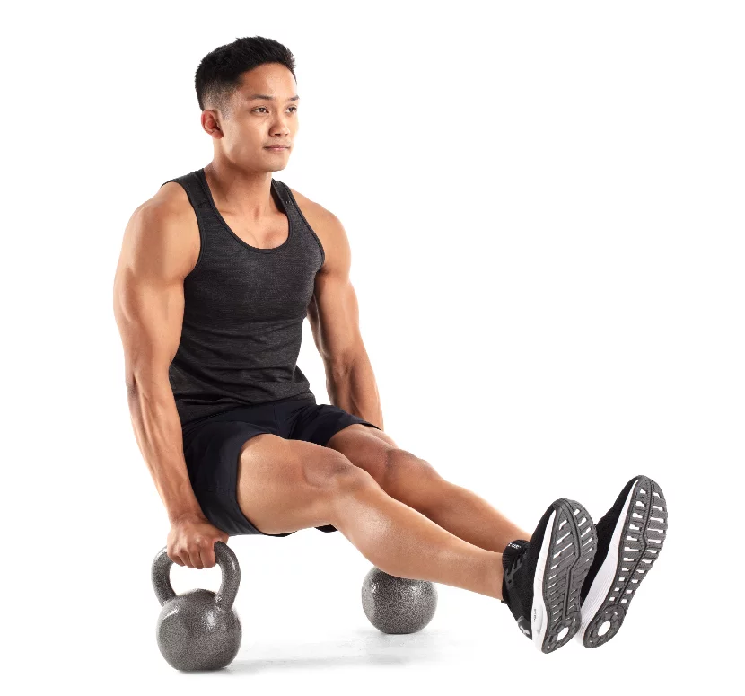 Weider, 30lb Cast Iron Hammertone Finish Kettlebell, Single