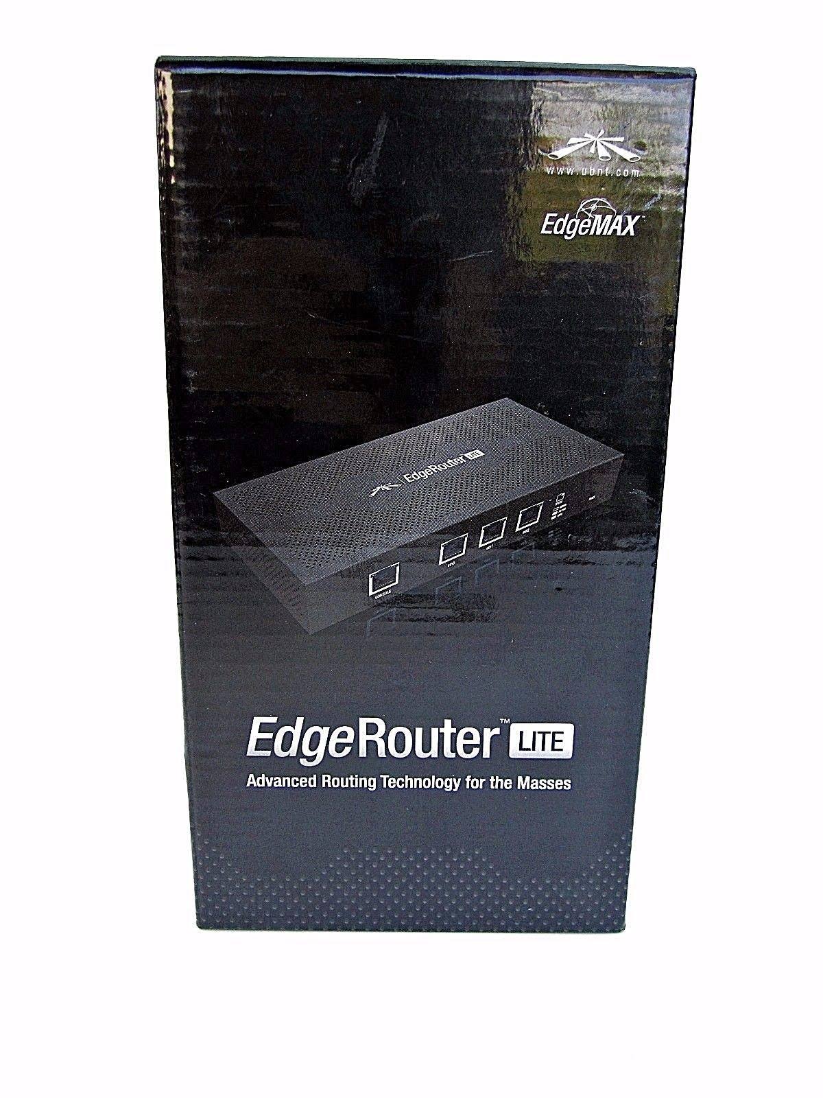 Ubiquiti EdgeRouter Lite Router - Gigabit Ethernet ERLite-3