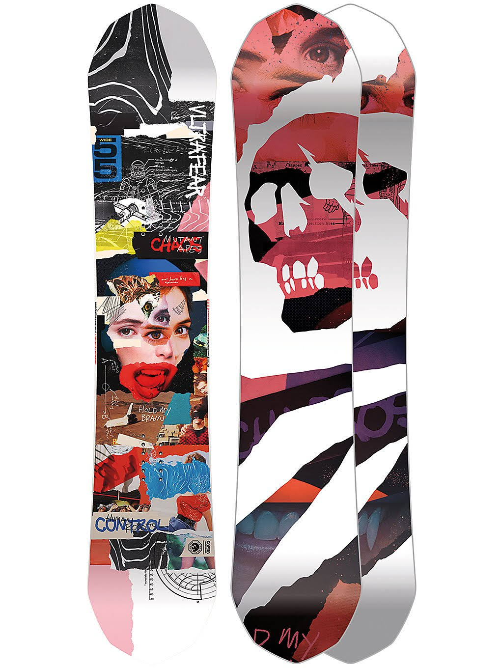 Capita Ultrafear 155W 2021 Snowboard Men, Freestyle Snowboard, Snowboard Equipment