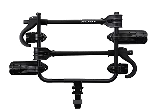 Kuat Transfer V2 Hitch Bike Rack - 2 Bike Rack - Black, 1.25" Hitch Size (Adapter for 2" Included)