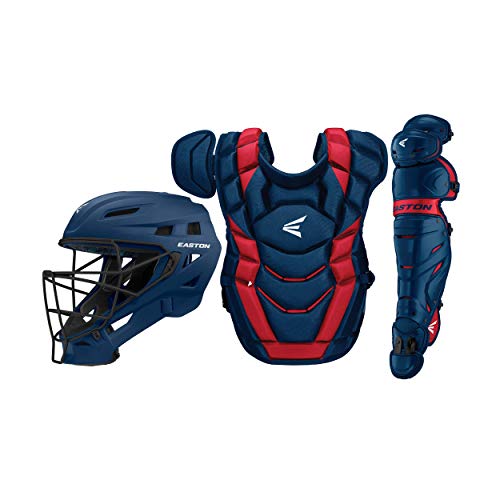 Easton | Elite X Baseball Catcher's Equipment | Box Set | NOCSAE Approved | Youth/Intermediate/Adult | Multiple Colors