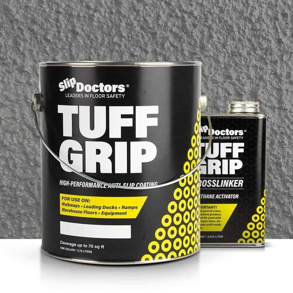 SlipDoctors Tuff Grip (Medium Gray, Gallon Extreme Kit) Commerci - Shop Hardware Tools Online Store