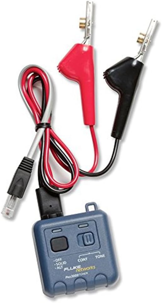 Fluke Networks 26000900 Pro3000 Tone Generator and Probe Kit with SmartTone Technology Pack of 2