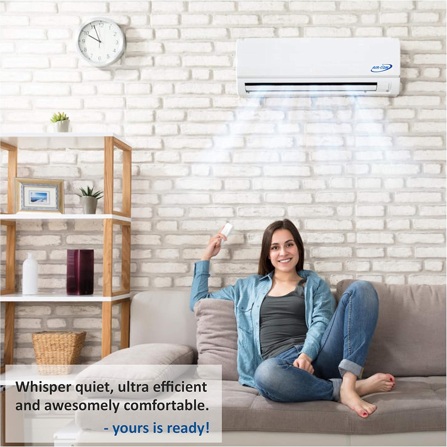 3 Zone Mini Split - 9000 + 9000 + 18000 - Ductless Air Conditioner - Pre-Charged Tri Zone Mini Split - Includes Three 25' Linesets - Premium Quality - USA Parts & Support