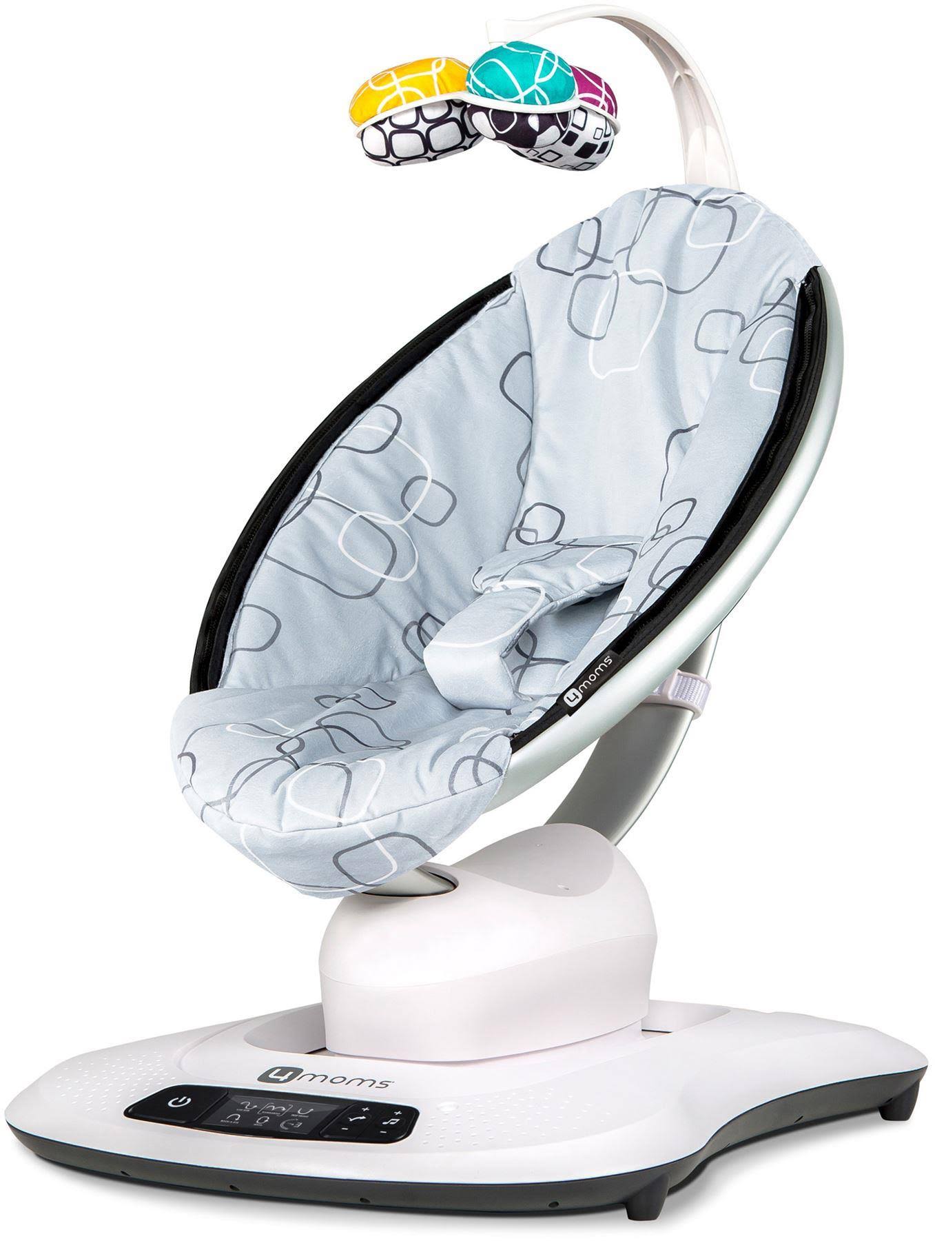 4moms mamaRoo 4.0 Rocker/Bouncer - Silver Plush