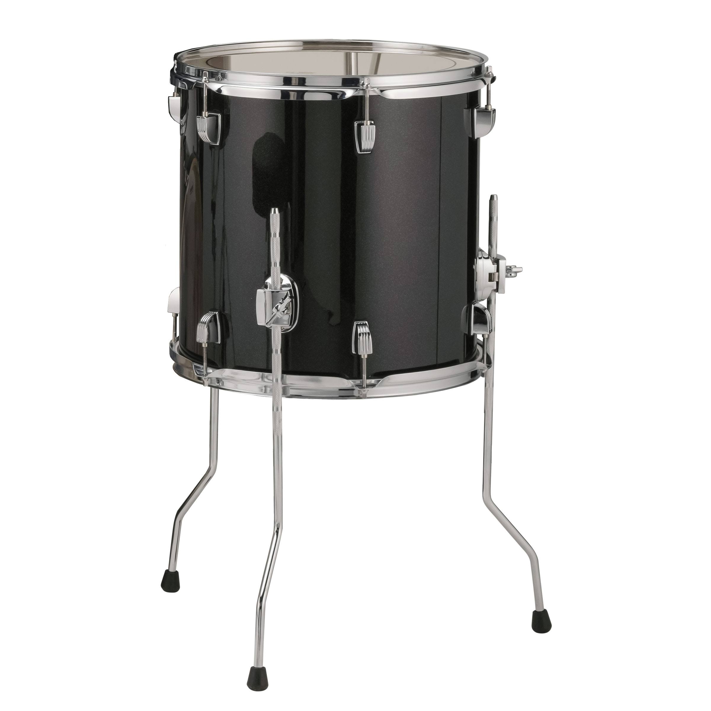 Ludwig Element Evolution 14x22 x 14x22 Floor Tom - Black Sparkle