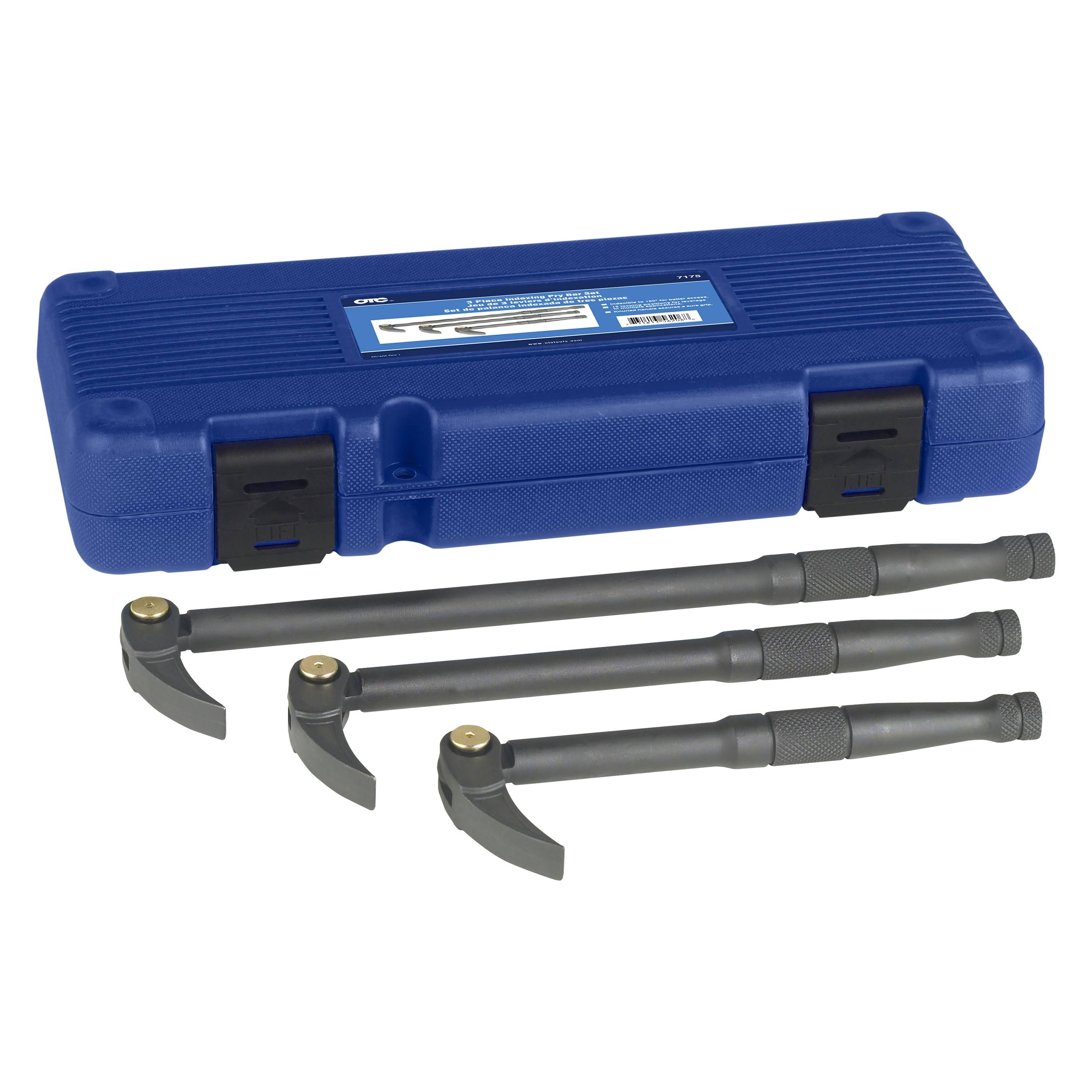 OTC (7175) Indexing Pry Bar Set - 3 Piece