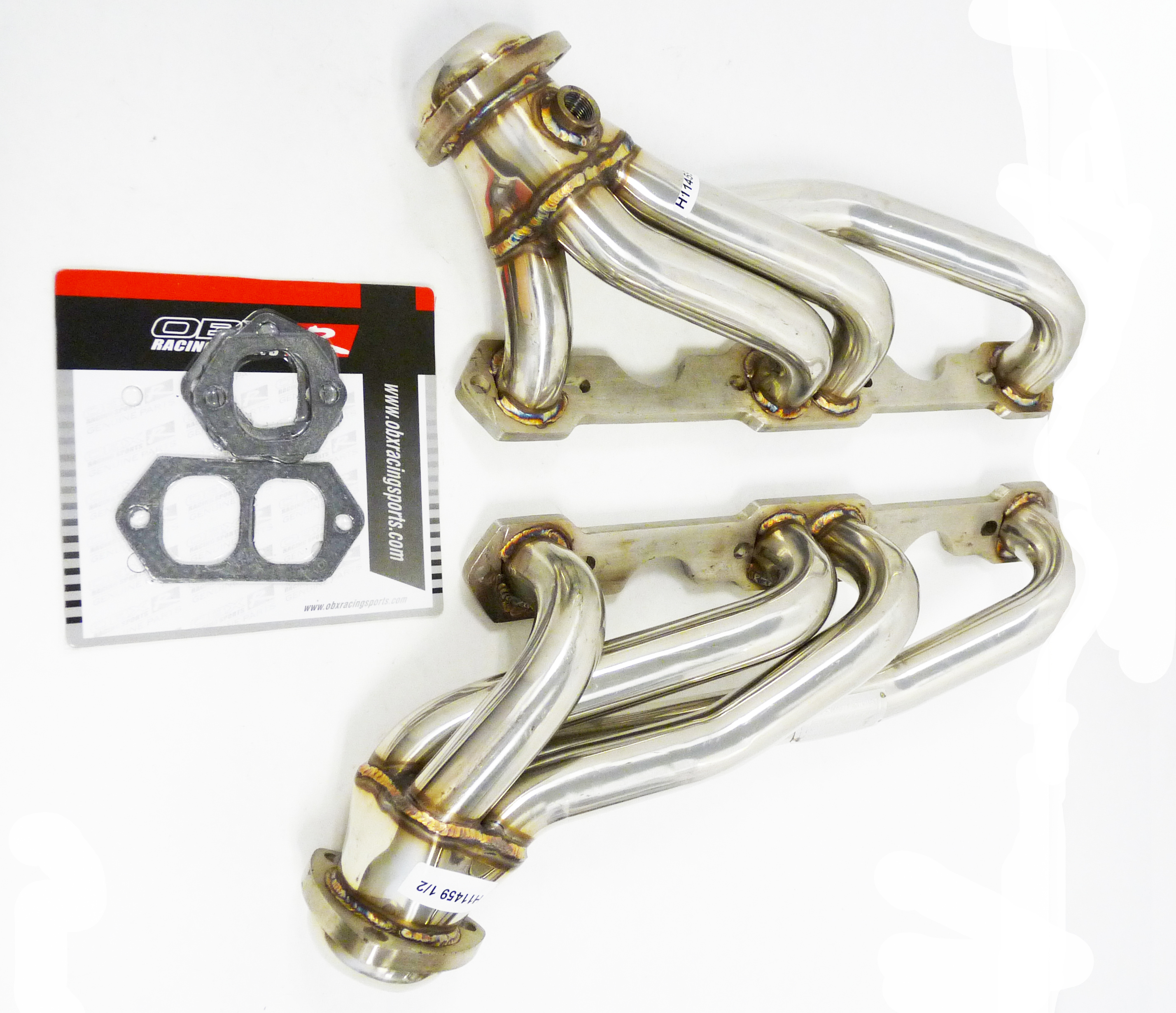 Stainless Steel Shorty Header Fitment For Chevy Small Block Engines By OBX-RS