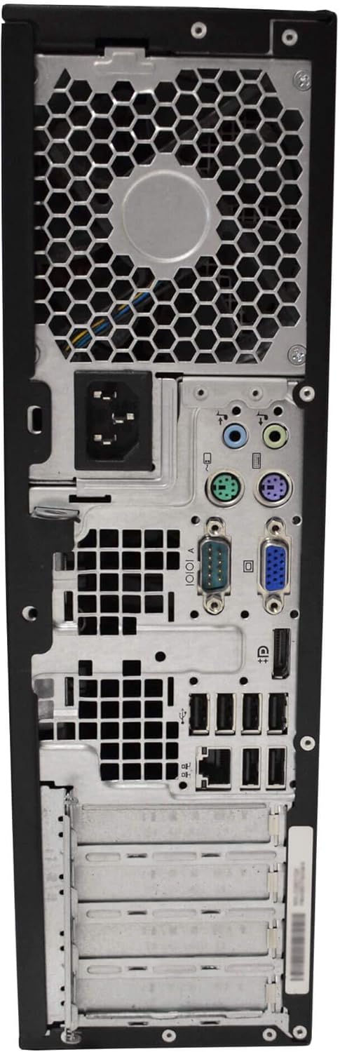 HP Elite 8100 Desktop Computer Package - Intel Core i5 3.2-GHz, 8GB RAM, 2 TB Hard Drive, 22 Inch LCD, DVD, Keyboard, Mouse, WiFi, Windows 10 (Renewed)