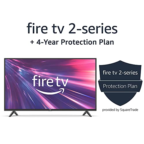 Amazon Fire TV 40" 2-Series (newest model), HD smart TV with Fire TV Alexa Voice Remote, stream live TV without cable