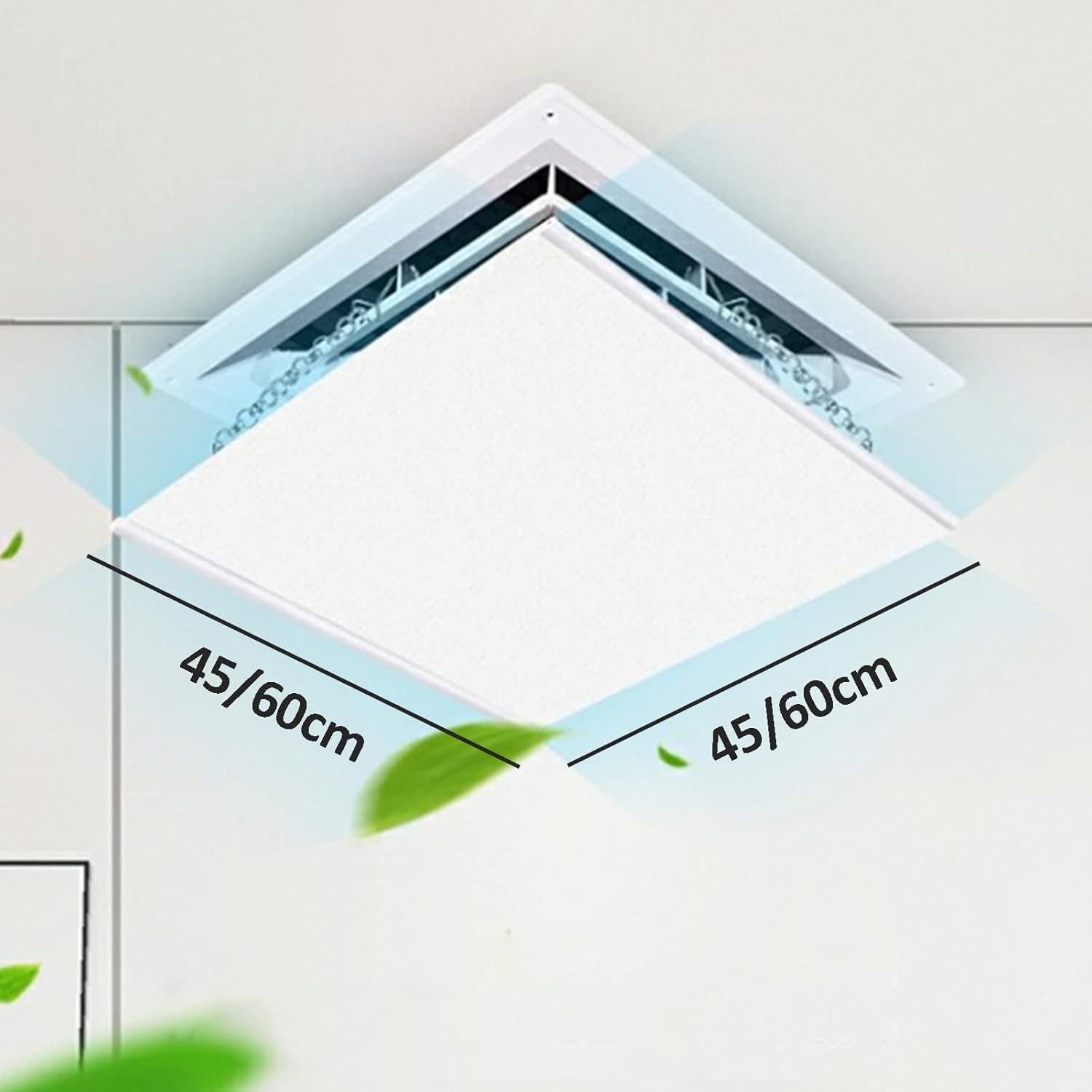 Adjustable Air Conditir Deflector, Air Central Vent Deflector Prevent The Cold Air from Blowing Straight, Easy Installation, Cl