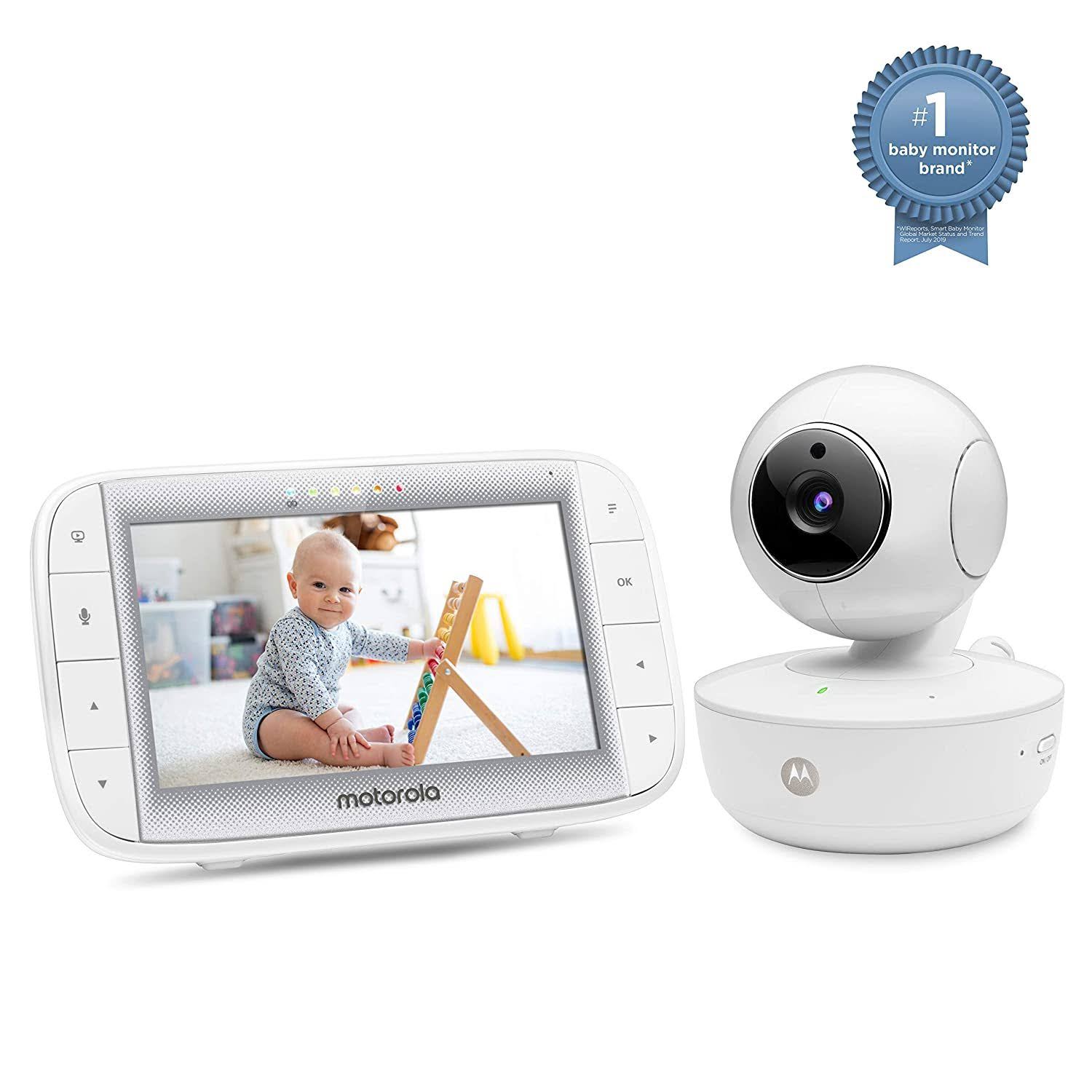 Motorola MBP50-G2 5x22 Video Baby Monitor with Two Cameras