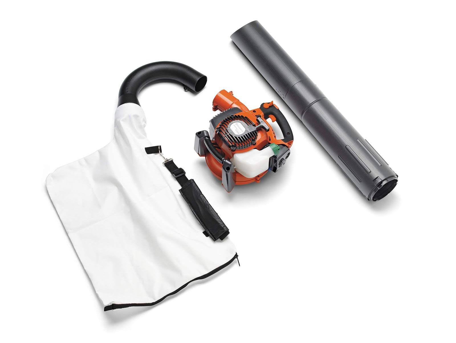 Husqvarna 125BVx, 28cc 2-Cycle GAS 425 CFM 170 MPH Handheld Leaf Blower/Vacuum - 952711902