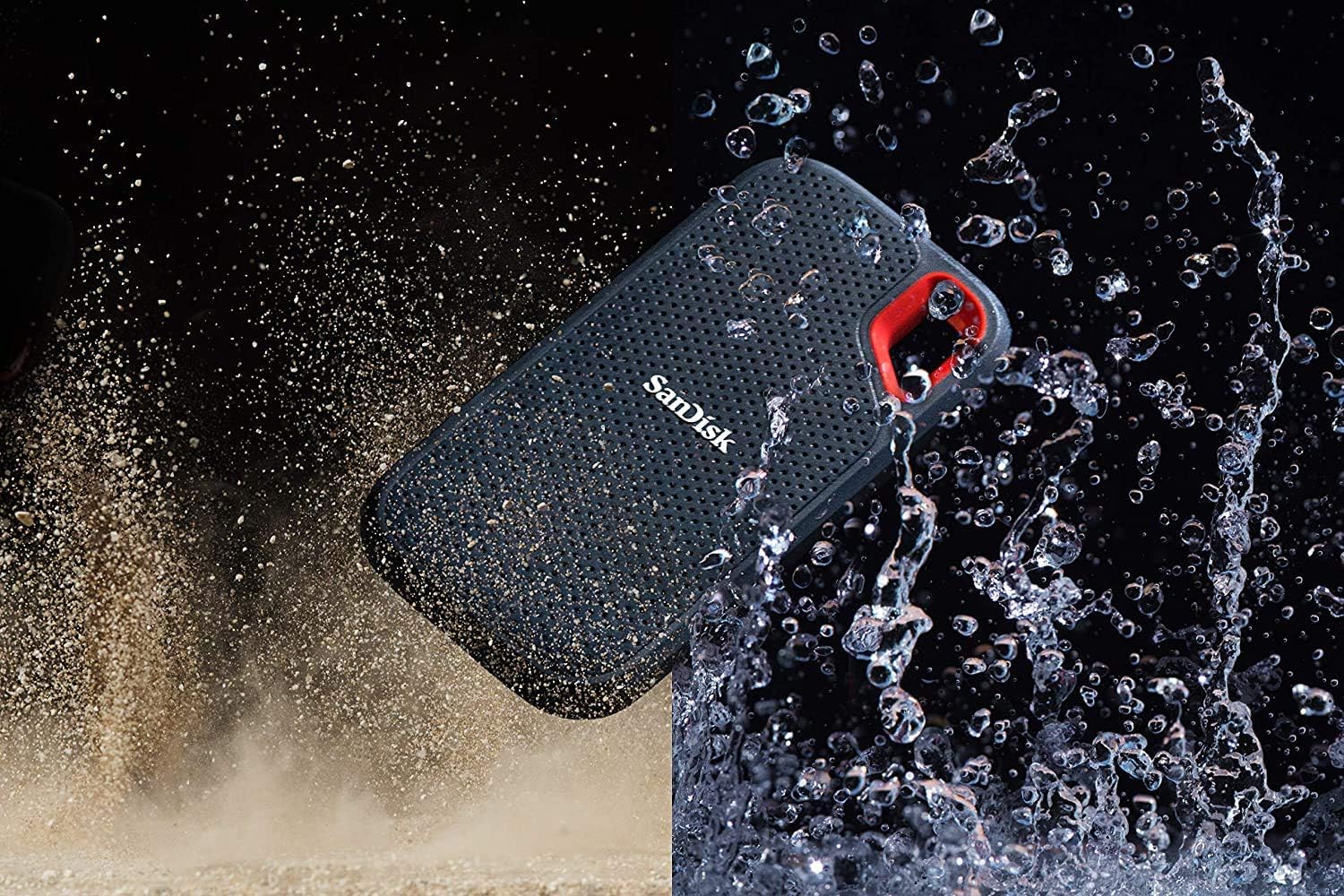 SanDisk 1TB Extreme Portable External SSD - Up to 1050MB/s - USB-C, USB 3.1 - SDSSDE61-1T00-AC
