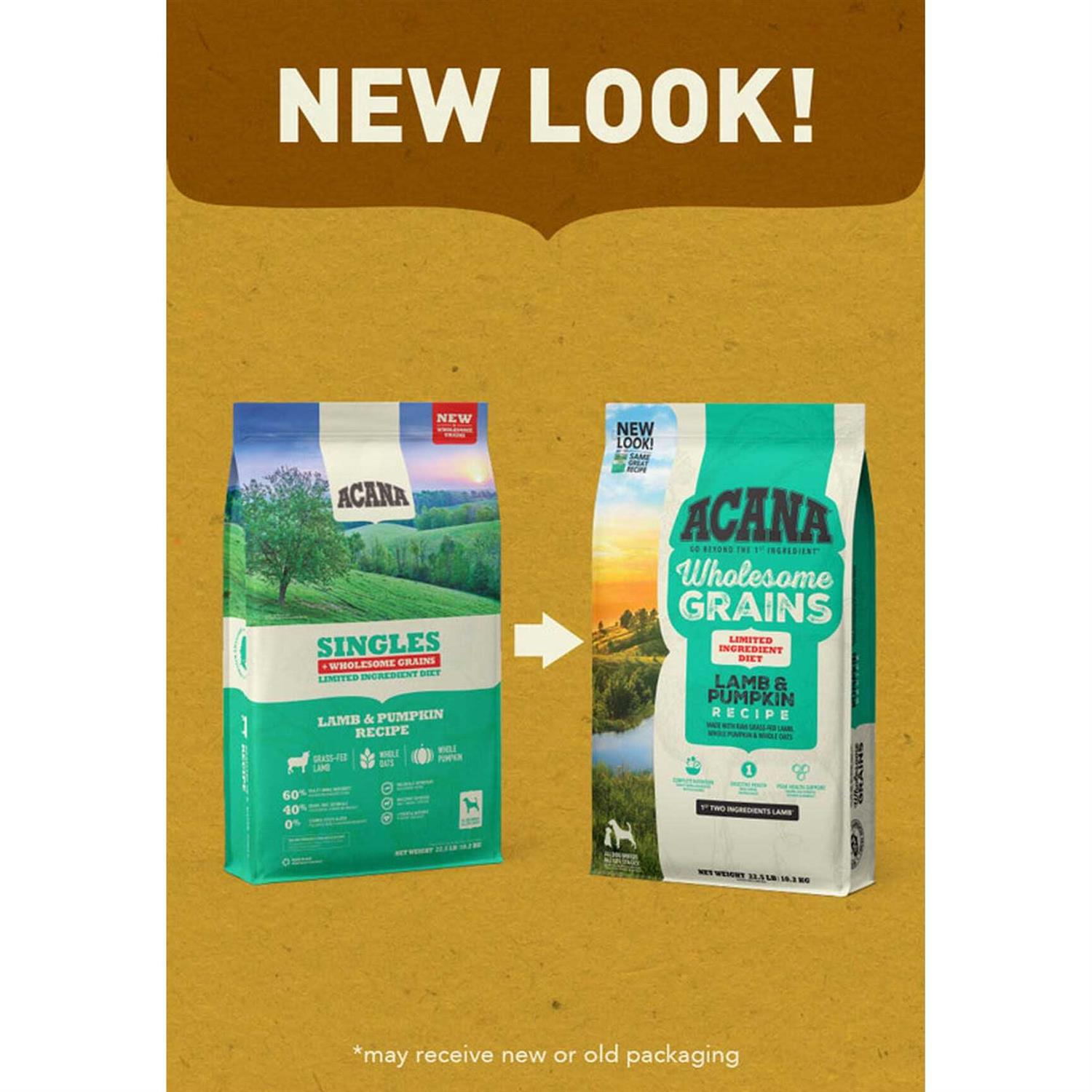 Acana Wholesome Grains Lamb &amp; Pumpkin Dry Dog Food - Pet Supplies online store
