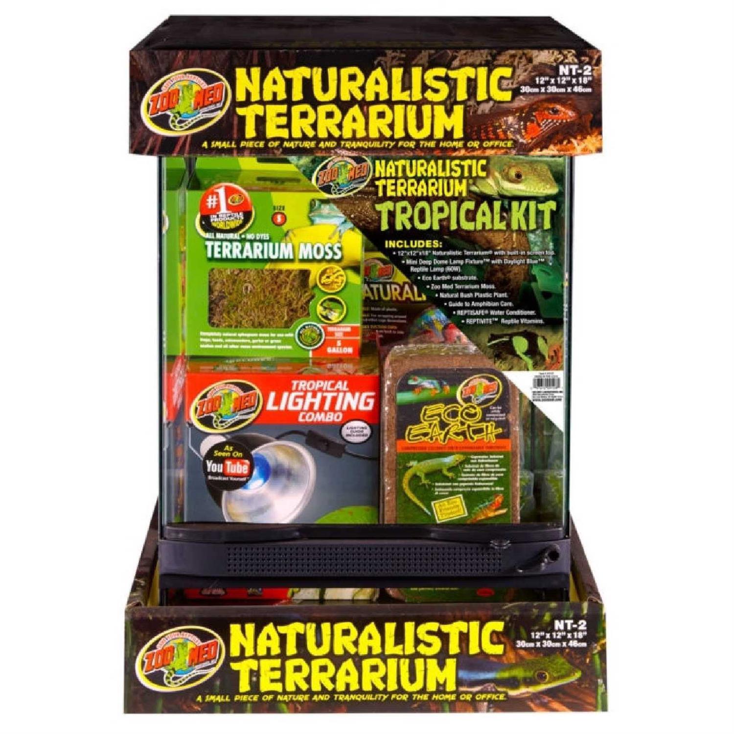 Zoo Med Naturalistic Terrarium Tropical Kit - Pet Supplies online store