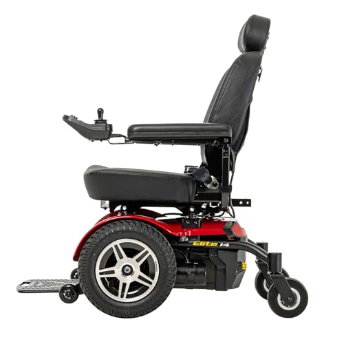 Pride Jazzy Elite 14 Electric Power Wheelchair, with 5-Year Extended Warr (20" x 18" - 20" Seat)