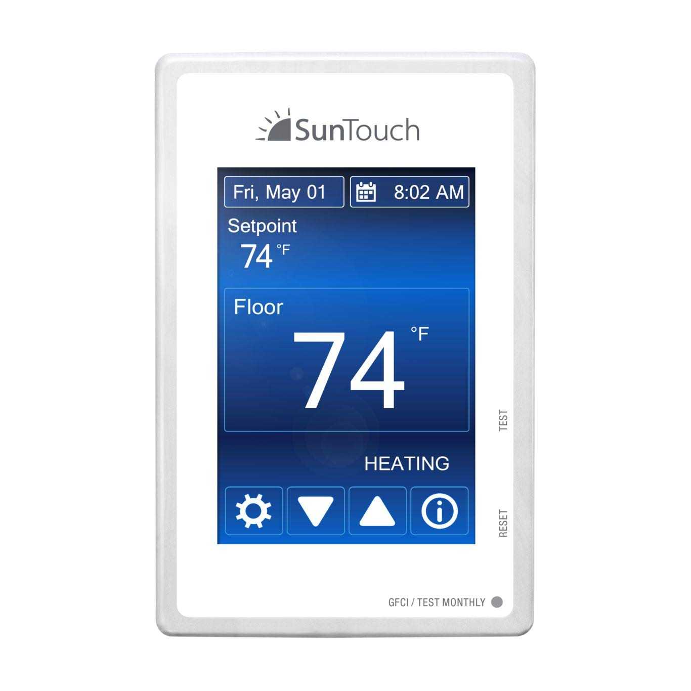 SunTouch 81020606 Programmable Wi-Fi SunStat ConnectPlus Thermostat - Shop Hardware Tools Online Store