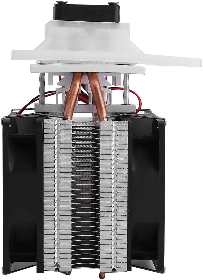 12V Semiconductor Refrigeration Thermoelectric Peltier Air Cooling Dehumidification System Cooler Fan Cooling System Kit 175x100x98 mm
