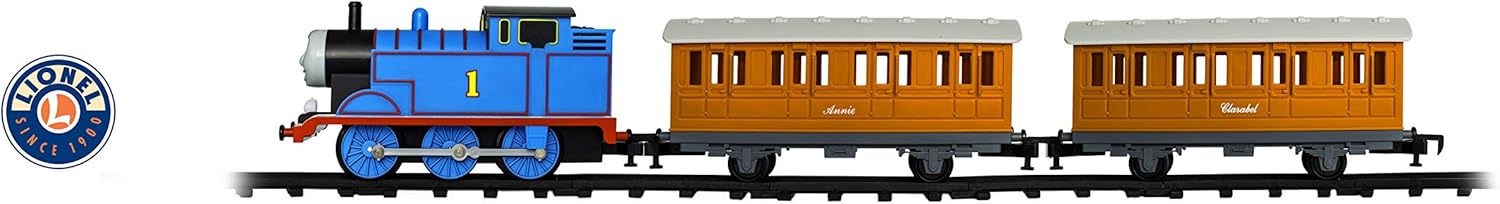 Lionel Thomas & Friends Ready-to-Play Set, Battery-powered Model Train Set with Remote