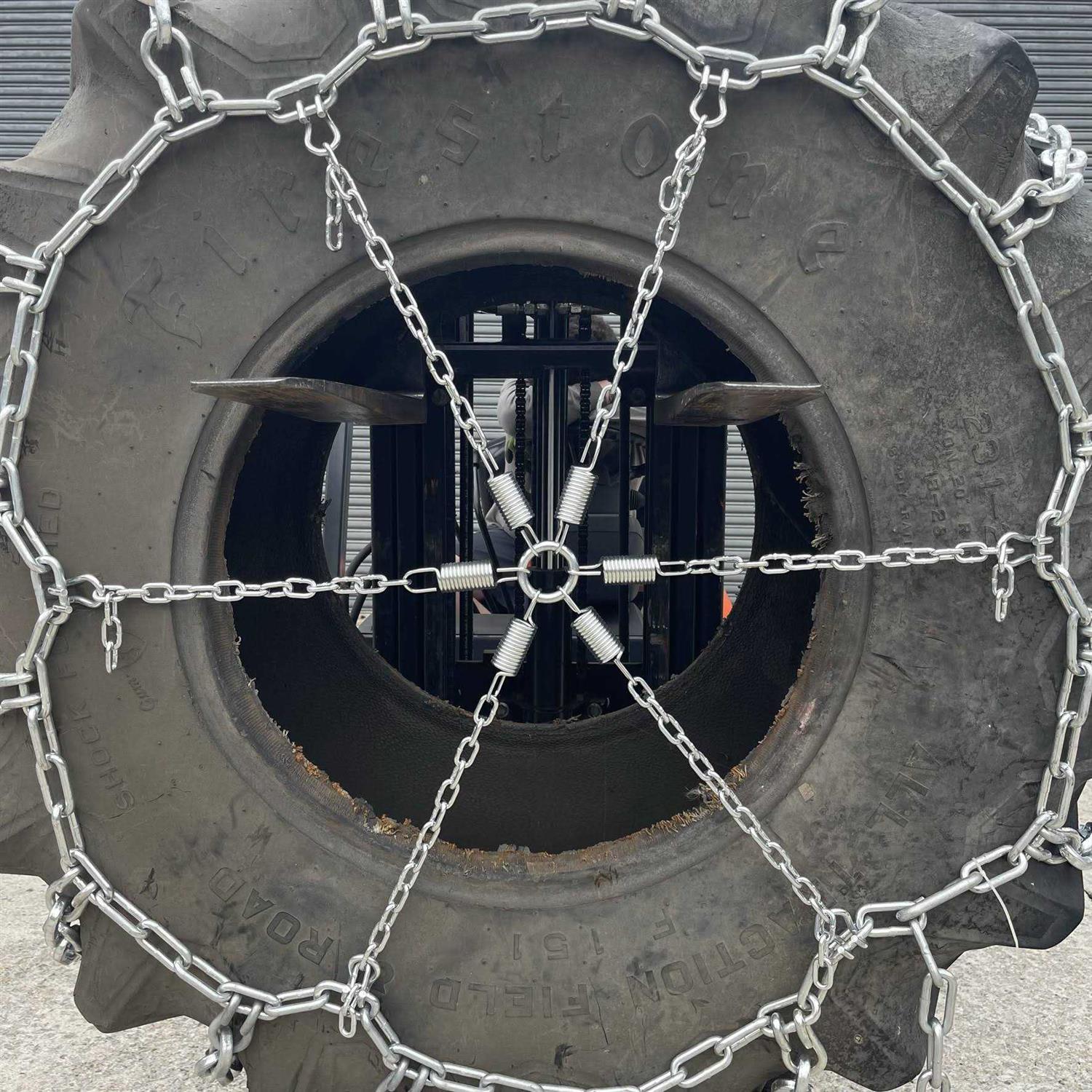 Tirechain.com Large Tractor Loader Spring Tire Chains Tensioner Adjuster - Shop Hardware Tools Online Store