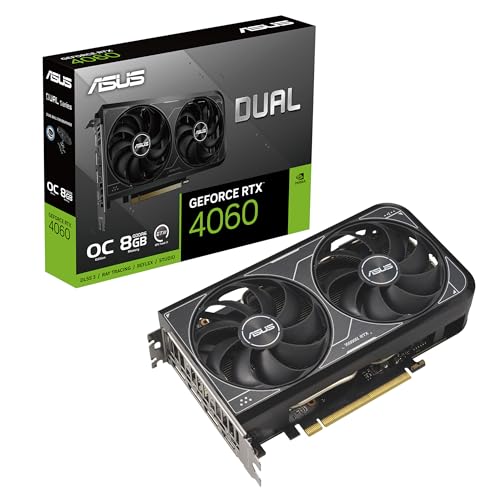 ASUS The SFF-Ready Prime GeForce RTX™ 5060 8GB GDDR7 OC Edition Graphics Card (PCIe® 5.0, 8GB GDDR7, HDMI®/DP 2.1, 2.5-Slot, Axial-tech Fans, Dual BIOS)