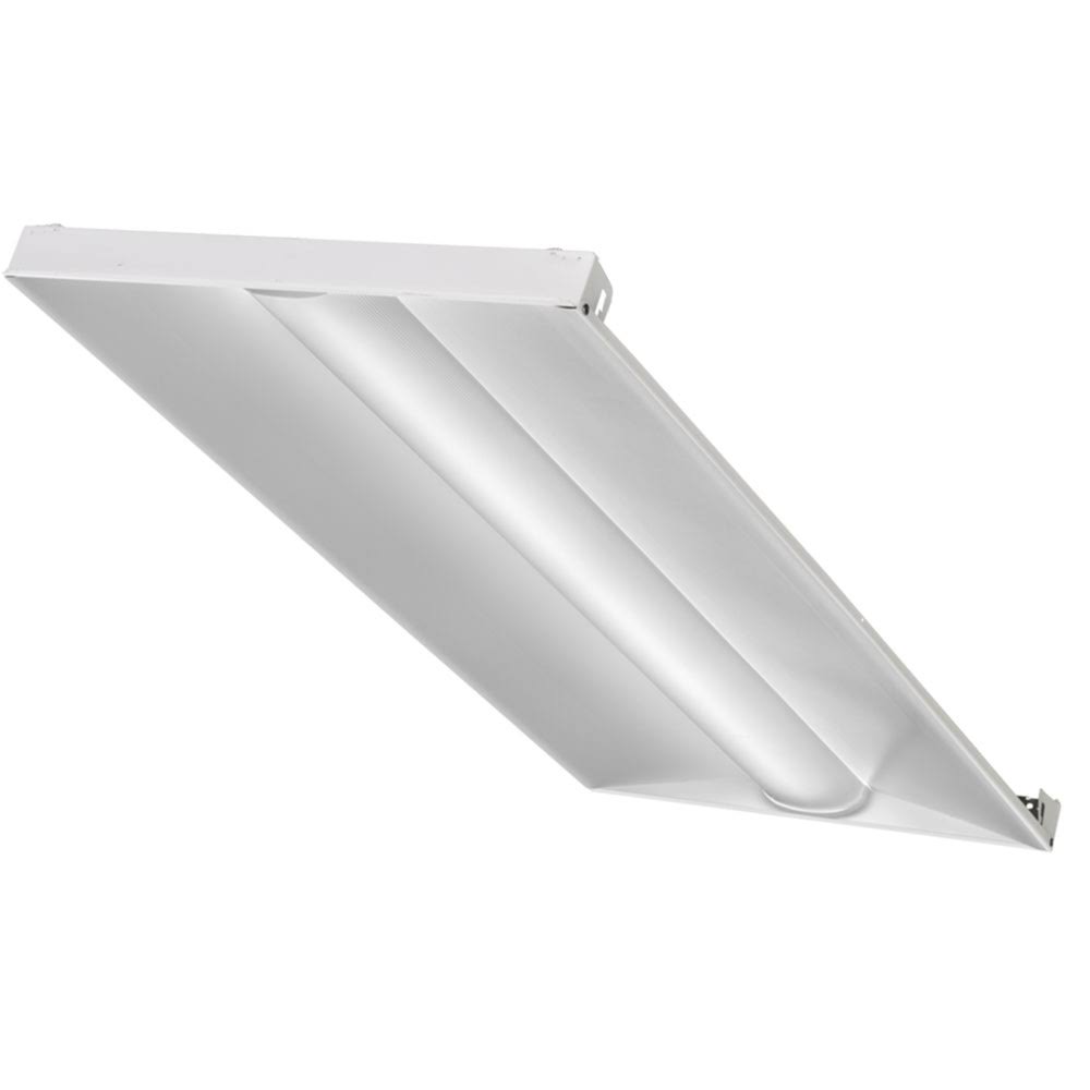 Lithonia 2BLT4 72L ADP EZ1 LP835 LED Fixture Basket Lensed Troffer 2x4