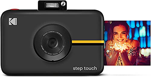 Kodak Step Touch | 13MP Digital Camera & Instant Printer with 3.5 LCD Touchscreen Display, 1080p HD Video - Editing Suite, Bluetooth & Zink Zero Ink Technology | White