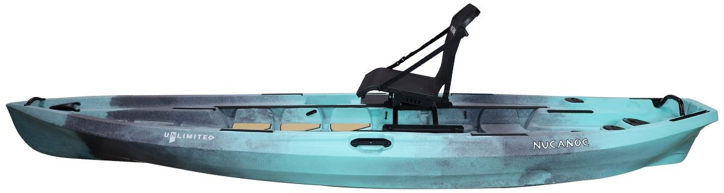 2023 Nucanoe Unlimited Fishing Kayak with Fusion 360 Seat