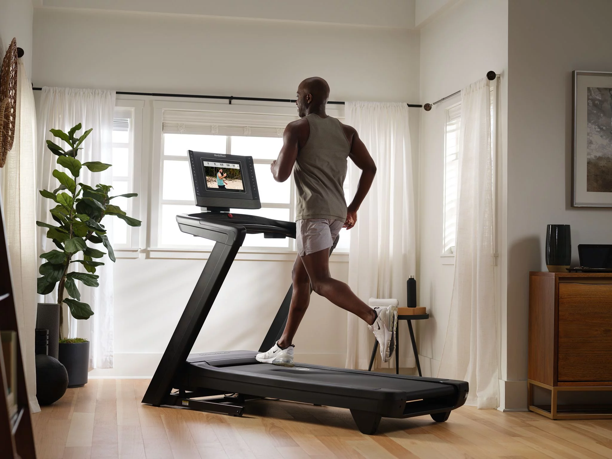 NordicTrack Commercial Series 1750; iFIT-enabled Treadmill for Running and Walking with 14” Pivoting Touchscreen
