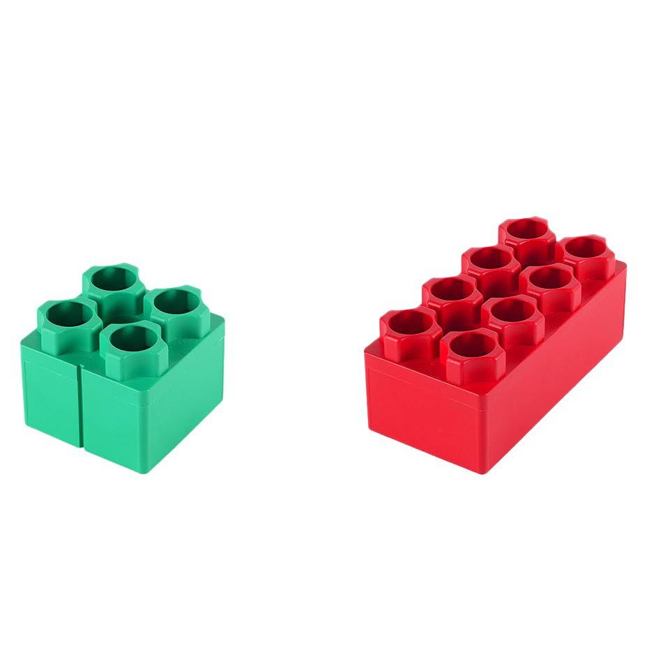Kids Adventure 96pc Jumbo Blocks - Standard Construction Set Made in The USA