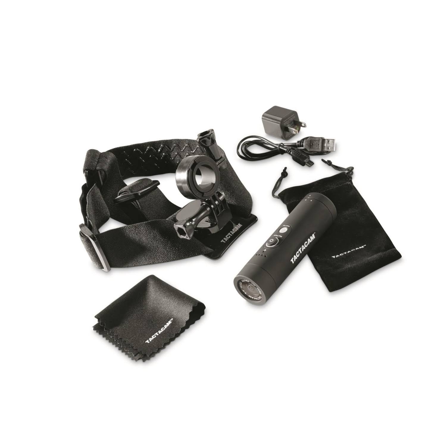 Tactacam 5.0, Ultra HD, Shock Resistant Camera, Wide Package, Black, Medium, NSN