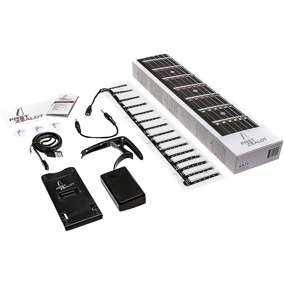 Fret Zealot LED Guitar Instruction 24.75x22 Scale Length