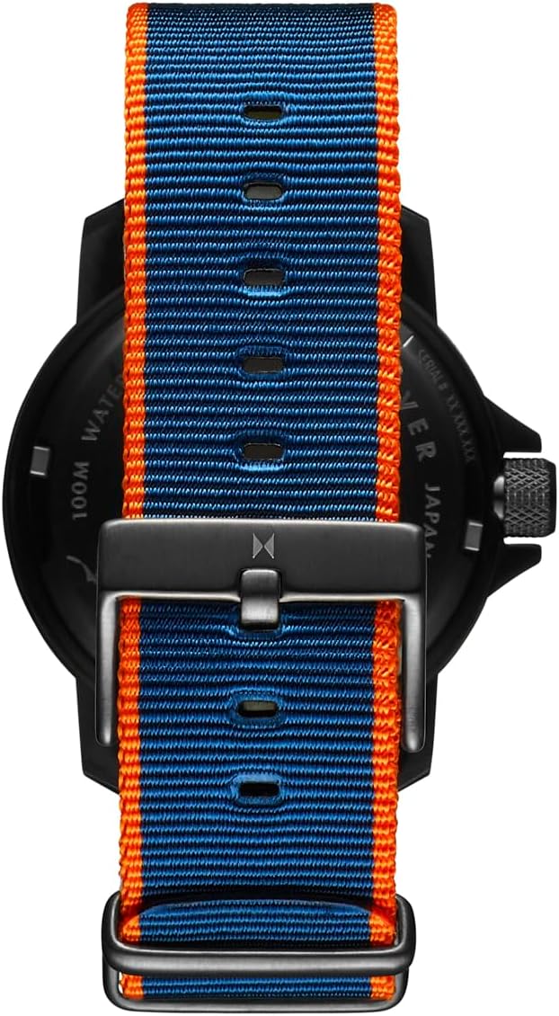MVMT Cali Diver Men's Solar Rechargeable Sport's Watch - Water-Resistant 10 ATM/100 Meters - 40mm