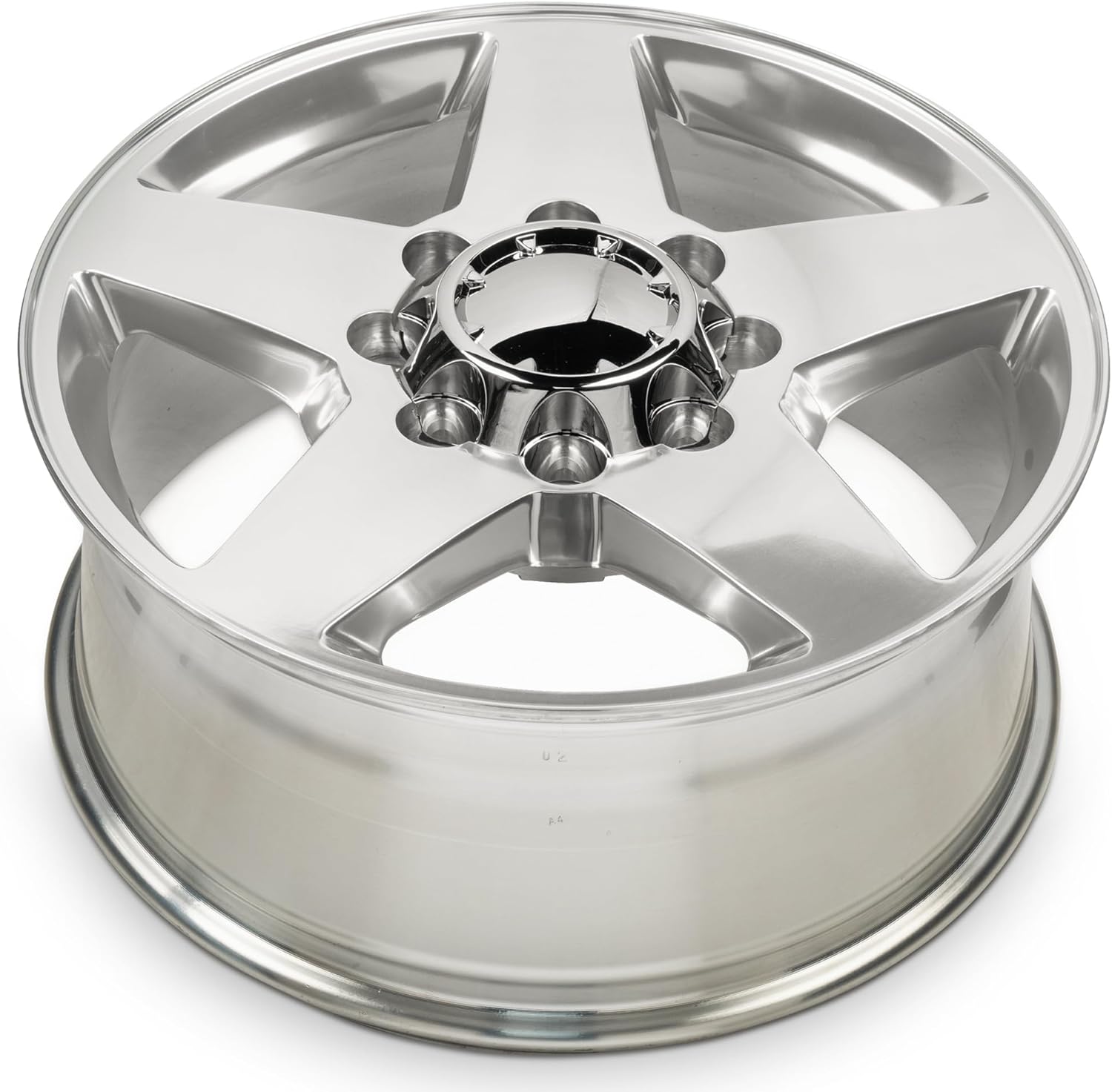 For 2011-2015 Chevrolet Silverado 2500 20 Inch Polished Silver Rim - OE Direct Replacement - Road Ready Car Wheel