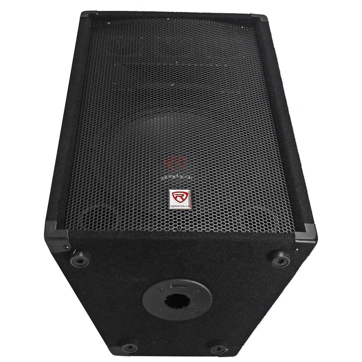 2) Rockville RSG12.4 12 3-Way 1000W 4-Ohm Passive DJ Speakers+Stands+Cables+Bag