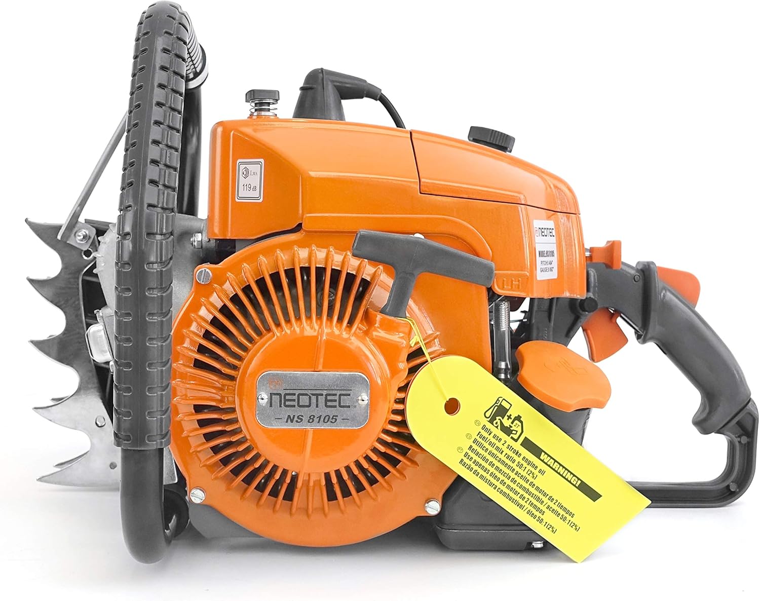 NEO-TEC Gas ChainSaw NS892 for G660 2-Cycle Power Head 92cc 25/30/36" Power Chain Saw 5.2KW 6.4HP Petrol Chainsaw for Big Wood Cutting All Parts Compatible to MS660 066 Magnum Chainsaw Without Bar