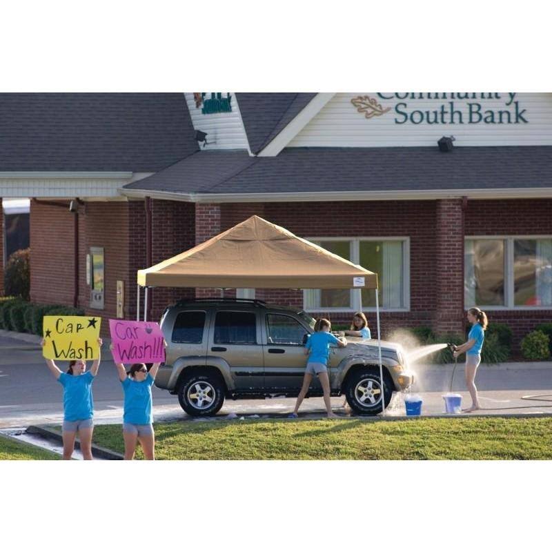 ShelterLogic 12&x12& Pro Pop-Up Canopy-Straight Green