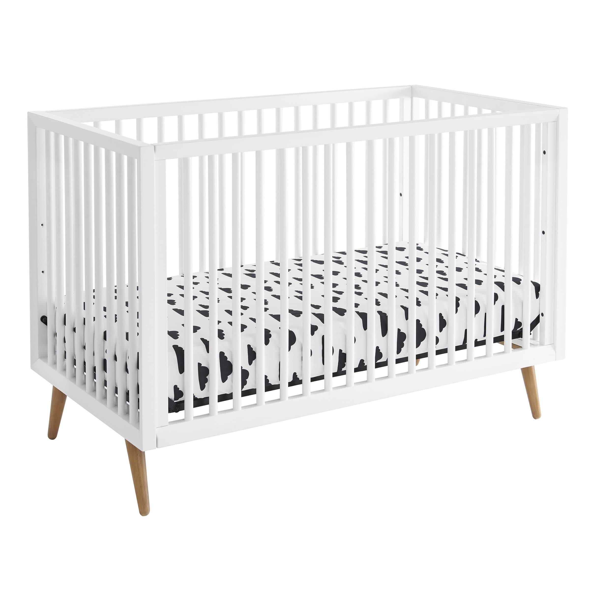 Kolcraft Roscoe 3-in-1 Convertible Crib - White