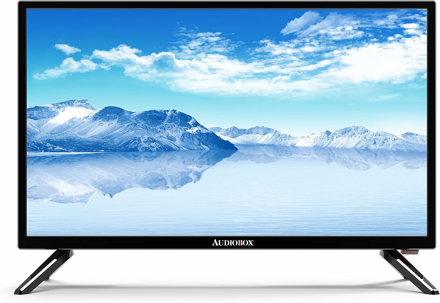 Audiobox TV-24D LED HDTV & Monitor 24", with Built-in DVD Player, HDMI, USB, AC/DC, DVD/CD/CDR High Resolution for RV, Camper, Tailgate, Entertainment