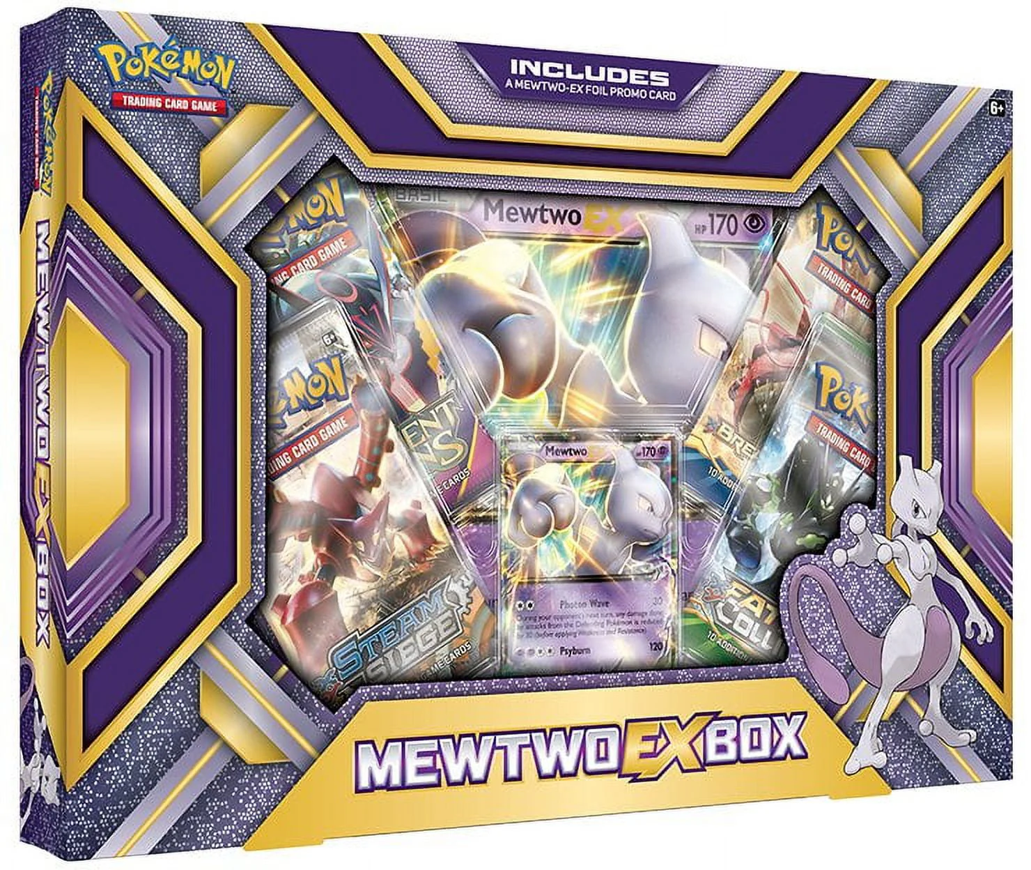 Pokémon Trading Card Games: Mewtwo-EX Box