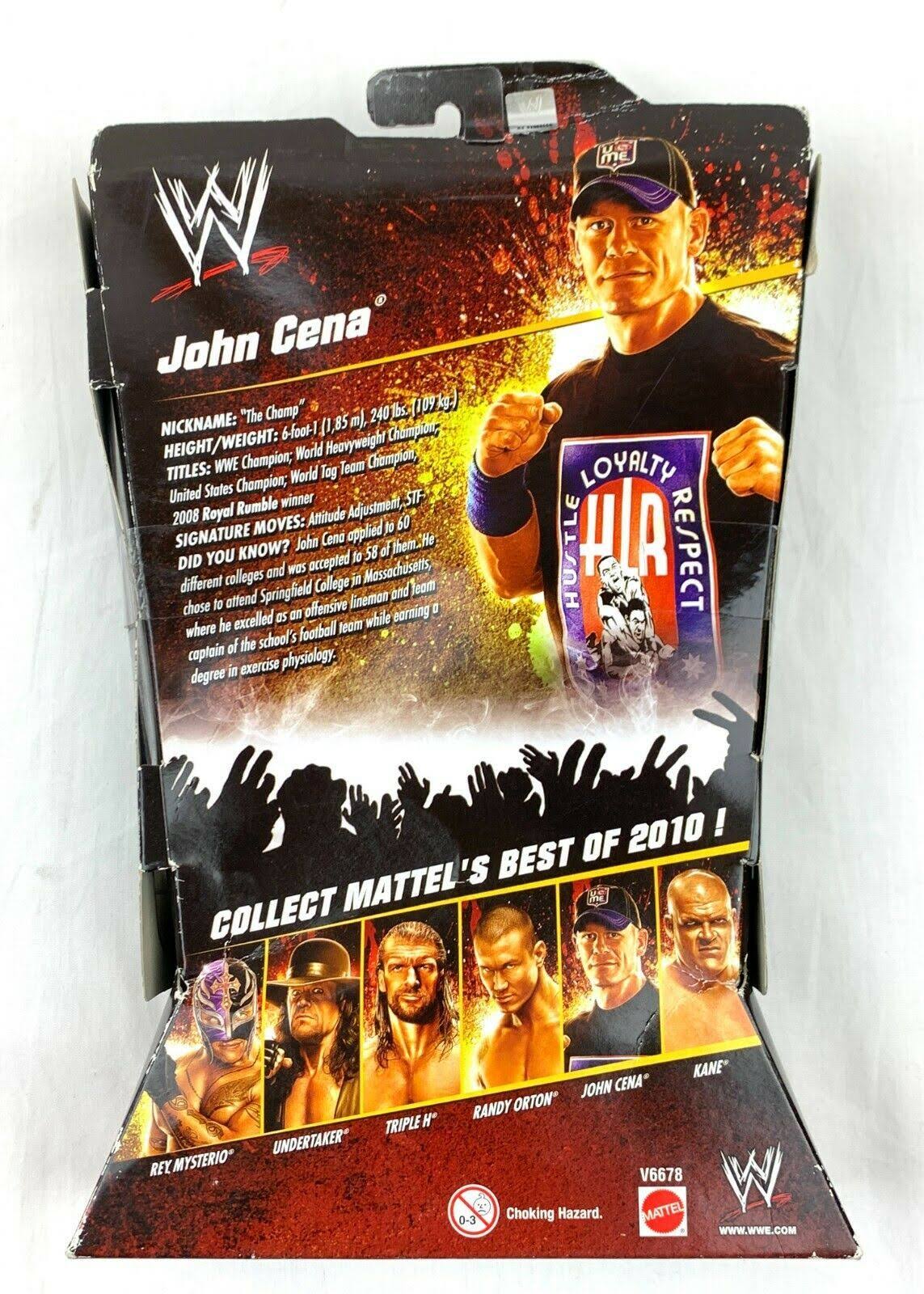 Mattel WWE Elite Collection John Cena Figure Best of 2010 Series