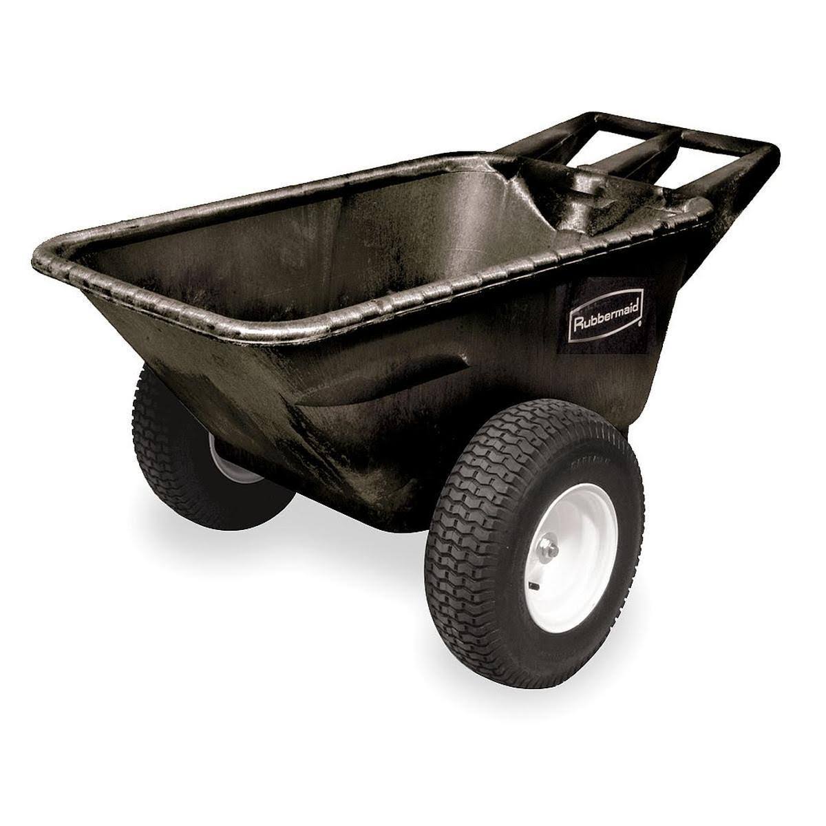 Rubbermaid FG564210BLA Big Wheel Cart