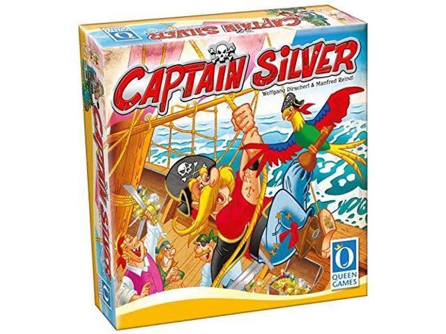 Queen Games Captain Silver - Family Board Game (2-4 Player)