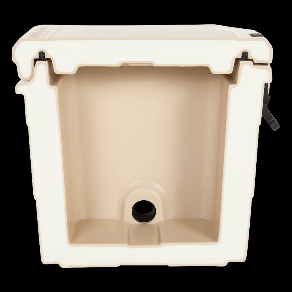 Grizzly Coolers G75W 75-Quart Rotomolded Cooler - White