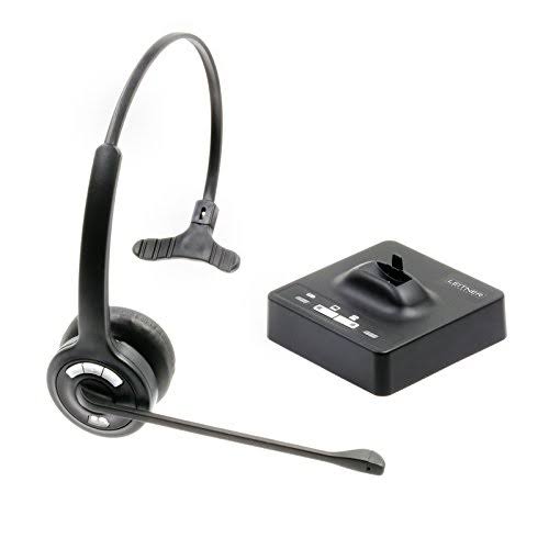 Leitner SmartSet 370 3-in-1 Bluetooth Wireless Office Headset - Works with Your
